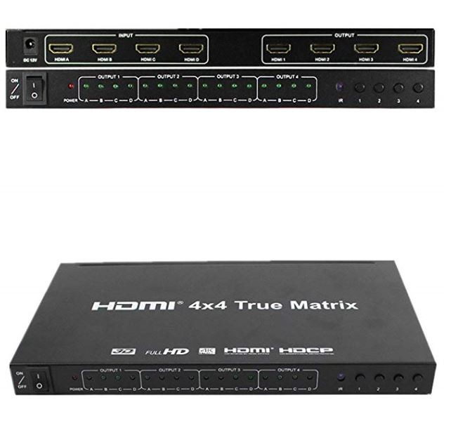 Noleggio 4x4 HDMI Matrix a Milano